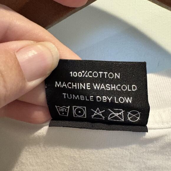 Stussy Shirt Mens XL White Still Loopy Short Sleeve Logo Streetwear Skate Surf - Picture 10 of 11